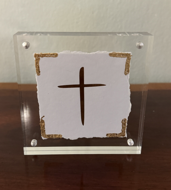The Cross - 4x4 Acrylic Sign - Image 2