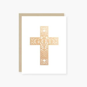 Child of God (Gold) - Greeting Card