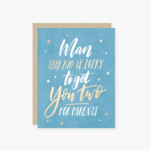 This Kid Is Lucky - Greeting Card