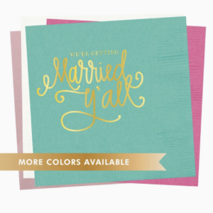 Married Y'All | Napkins (25pk)