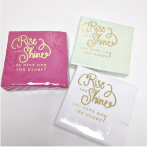 Rise & Shine... | Napkins 25pk