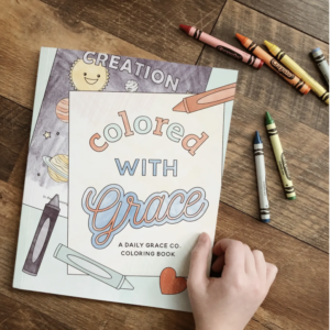 Colored with Grace - Coloring Book