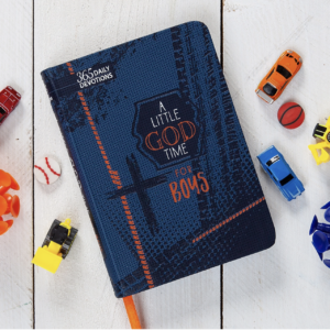 A Little God Time For Boys - (Devotional)