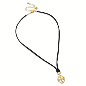 Adjustable Suede Hope Necklace