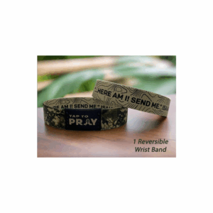 Versible Tap to Pray Bracelet "Valor Camo & Isaiah 6:8"