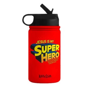 Super Hero - 12oz Stainless Steel Sports Bottle