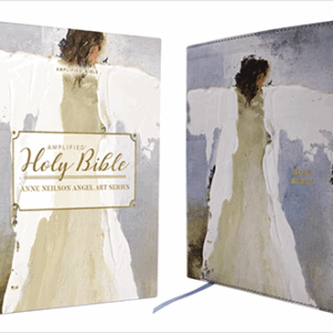 Amplified Holy Bible, Anne Neilson Angel Art Series, Leathersoft (Blue)