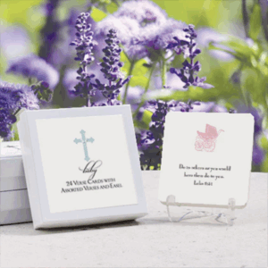 Baby Verse Cards with Easel (24)