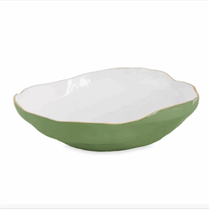 Encanto Nuevo Bowl (Lg, Leef Green/White)