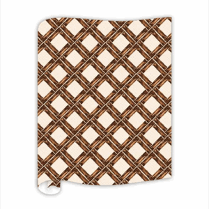 Table Runner Bamboo (Trellis, Brown)