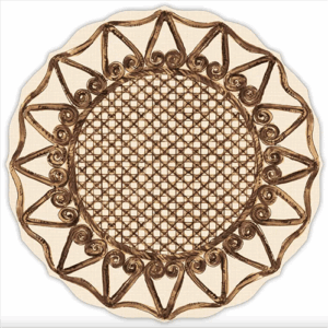 Cane Brown - Posh Die-Cut Placemat