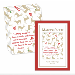 Holiday Stationary Set (Reindeer)