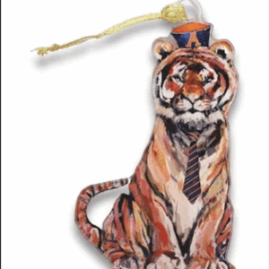 Auburn Tiger Acrylic Mascot - Ornament