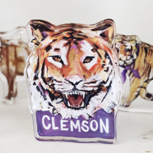 Clemson Tiger Mascot - Acrylic (Large)