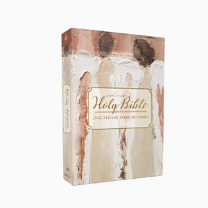 Amplified Holy Bible, Anne Neilson Angel Art Series, Leathersoft (Blush)