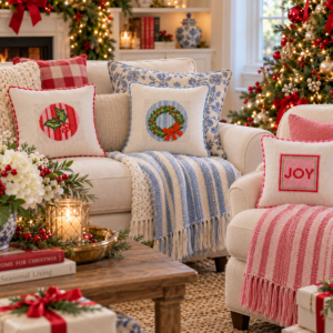 Beginner Needle Point Kits - Everlasting, Tidings, Joy (Christmas)