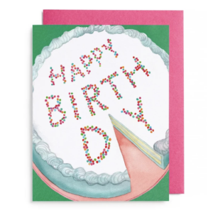 Cake Slice - Greeting Card